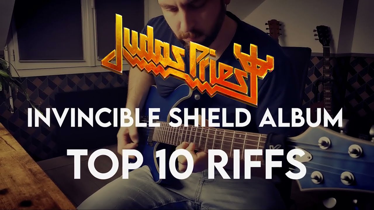 Judas Priest - Invincible Shield best riffs (Guitar cover)