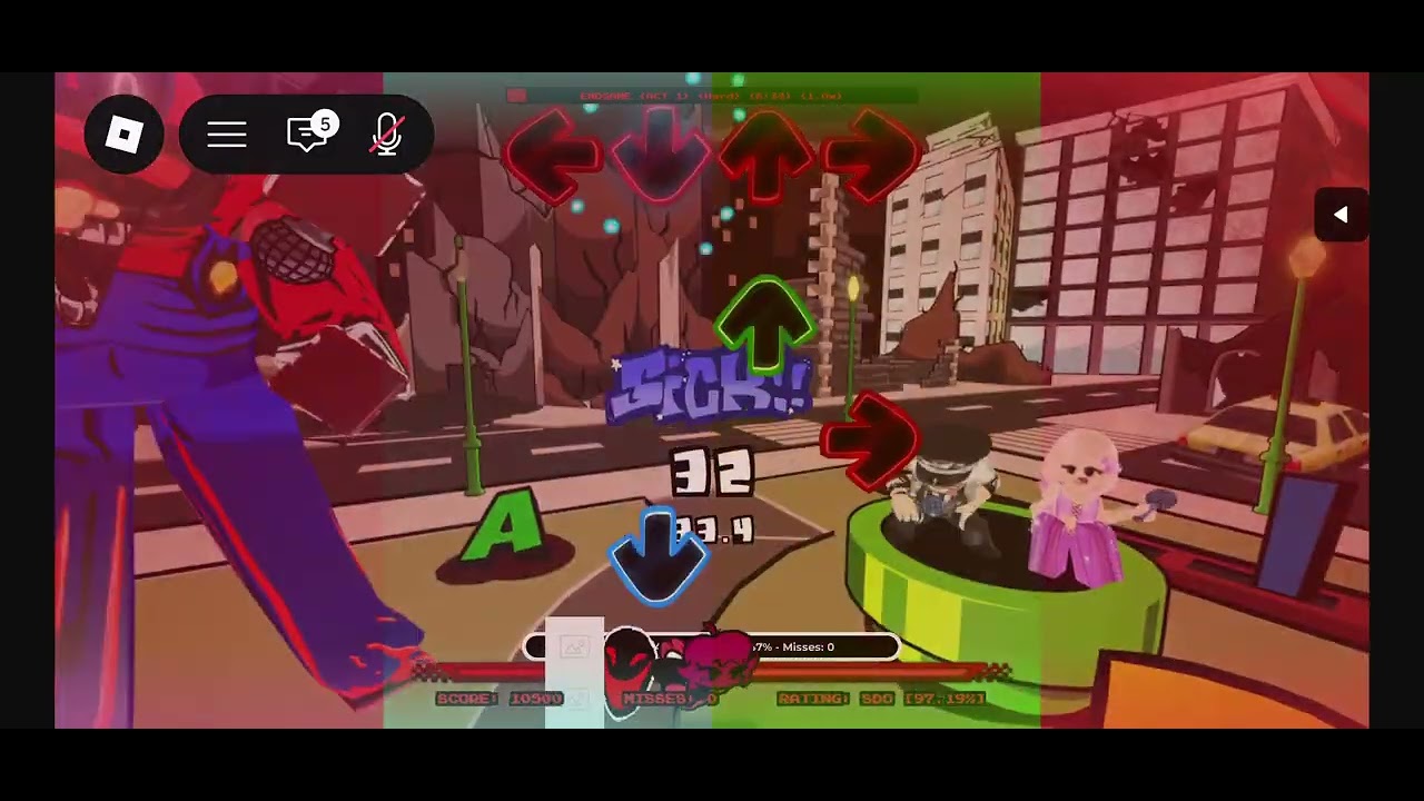 Playıng 2 dıffrends Fnf ın roblox