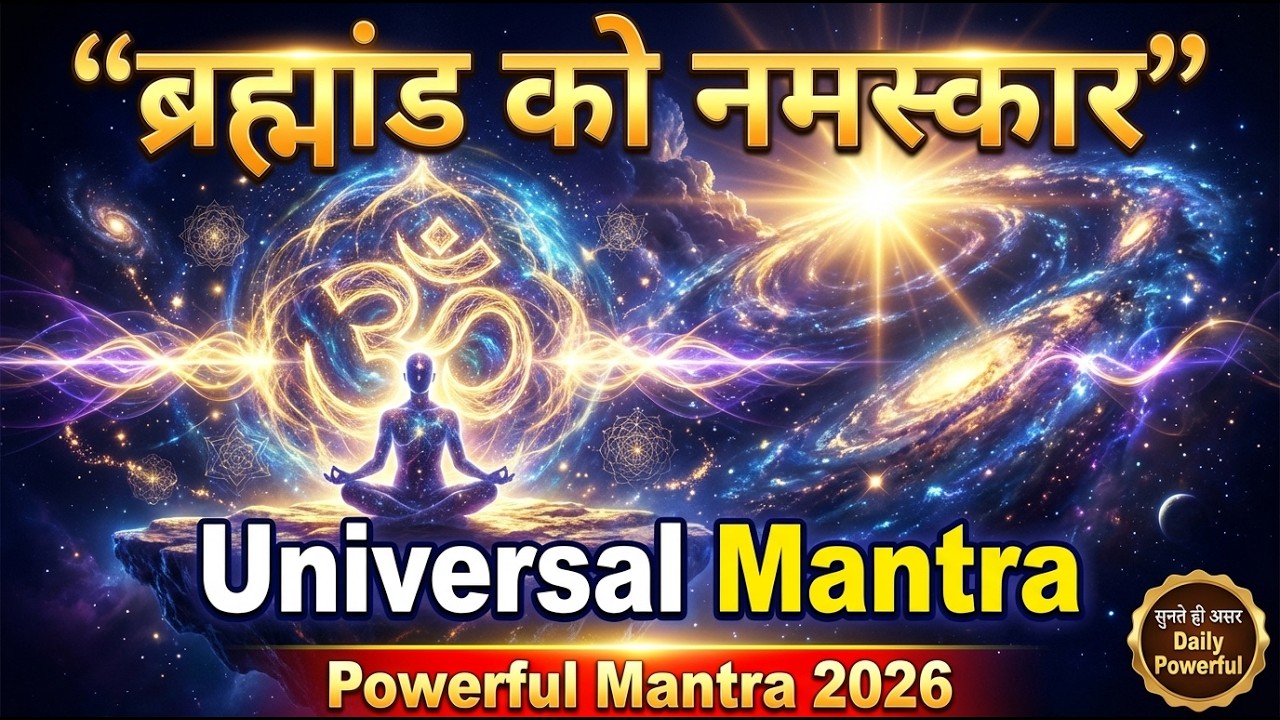 ॐ नमः Mix Naam Jaap | ब्रह्मांड को नमस्कार | Universal Mantra | Powerful Mantra 2026