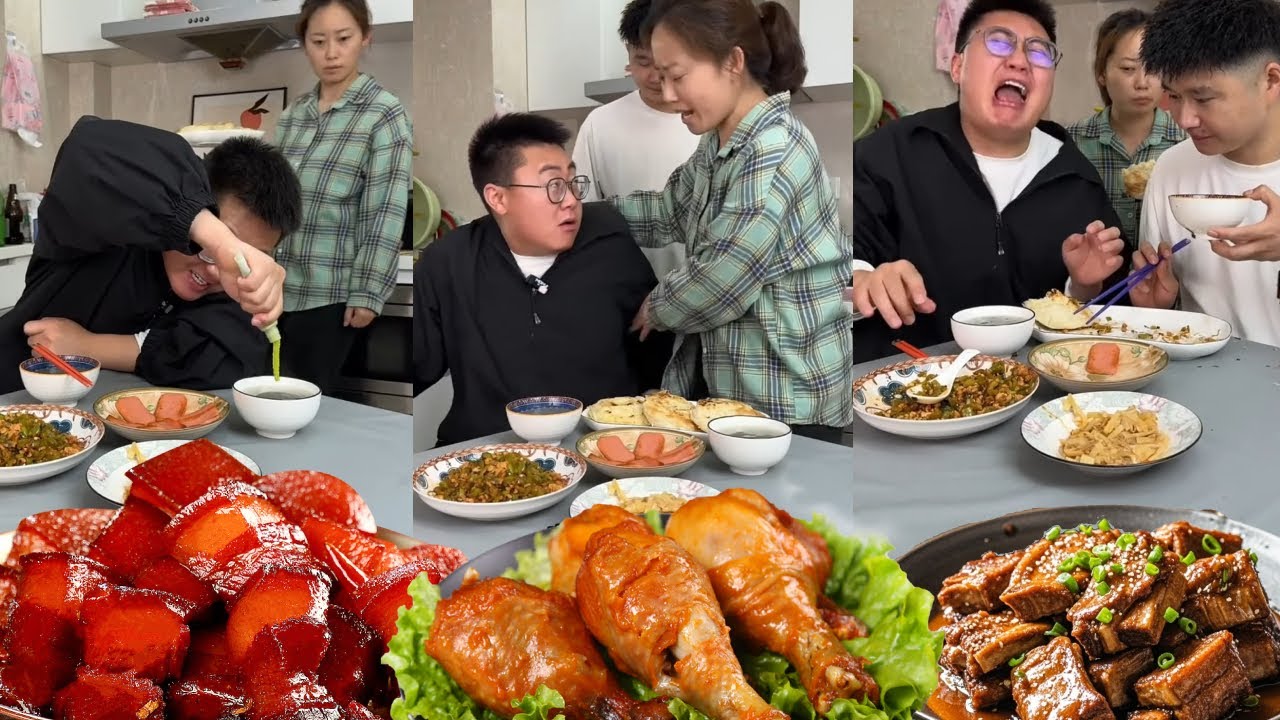 蠢哥哥又想让弟弟吃芥末，幸好被妈妈发现，让哥哥自食其果【林小志】