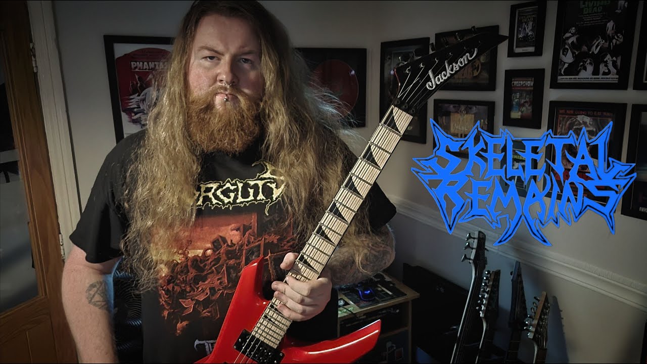 Skeletal Remains - Obscured Velitation (Guitar Cover)