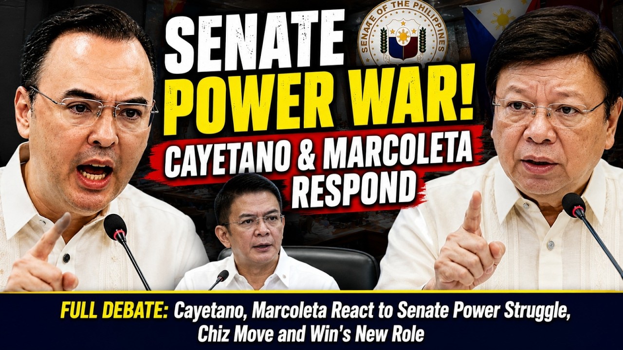 FULL DEBATE: Cayetano, Marcoleta React to Senate Power Struggle, Chiz Move and Win's New Role