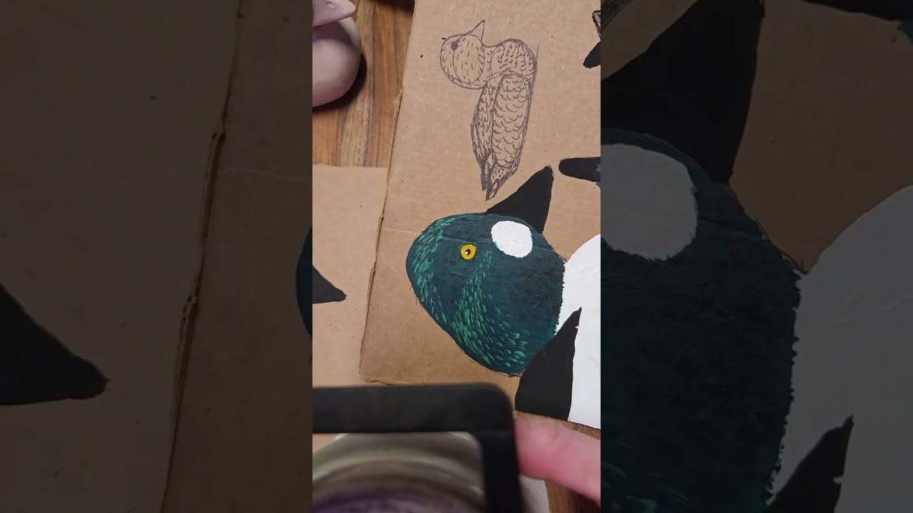 PAINT YOUR OWN DECOY PART 2- Goldeneye Drake