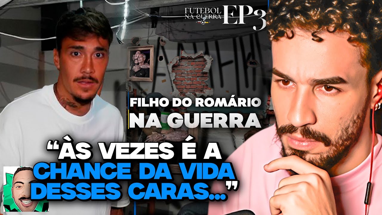 A REALIDADE DOS BRASILEIROS NA UCR&Acirc;NIA! - FUTEBOL NA GUERRA #3 | REACT CARTOLOUCOS