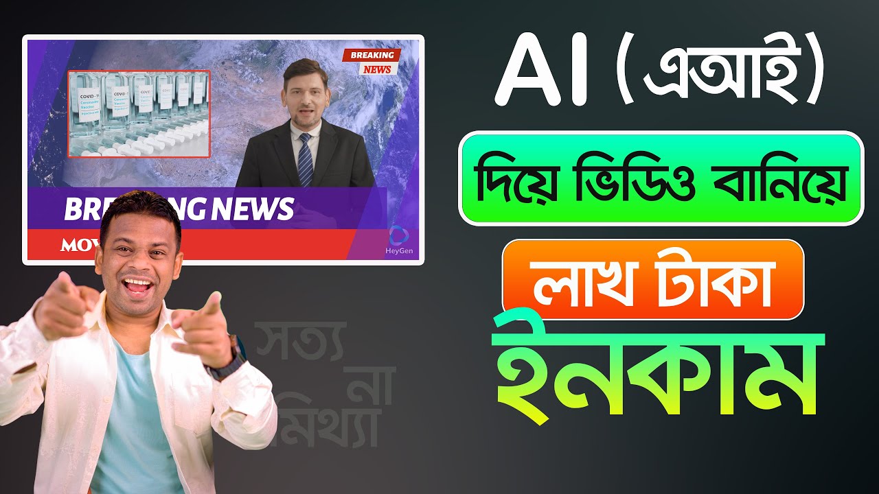 Ai দিয়ে ভিডিও বানিয়ে লক্ষ টাকা ইনকাম | সত্য নাকি মিথ্যা!