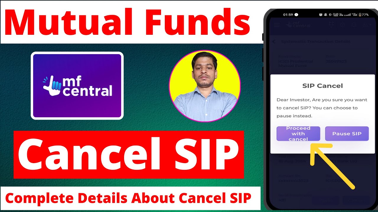 How to Cancel SIP in MF Central App | Stop Mutual Fund SIP Instantly &ndash; Full Guide 2025