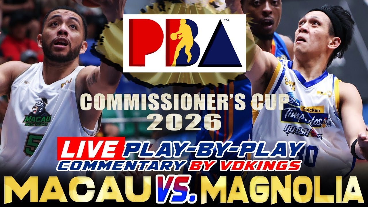 🔴PBA LIVE | Magnolia vs Macau Commentary & Play-by-play