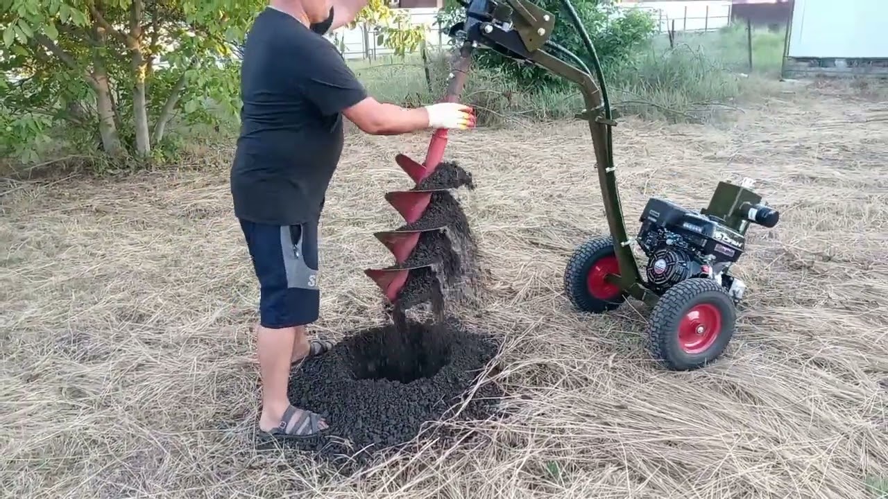 гидравлический ямобур.