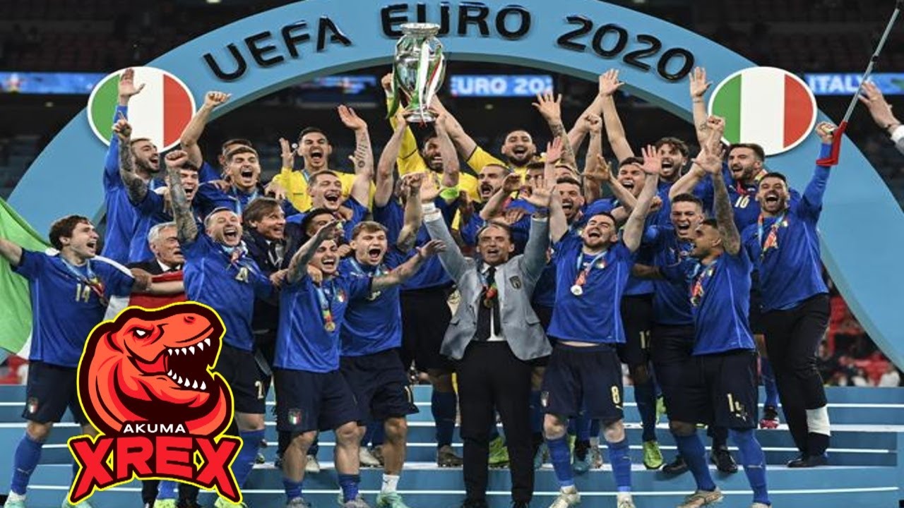 Italia vs Inghilterra finale coppa Uefa Euro 2020 (T-Rextion)