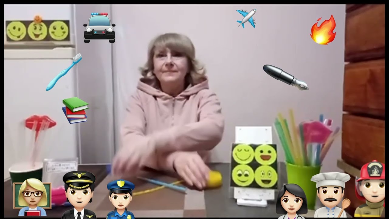Нейрогра ,,Одна-багато професій.'' Старший дошкільний вік.