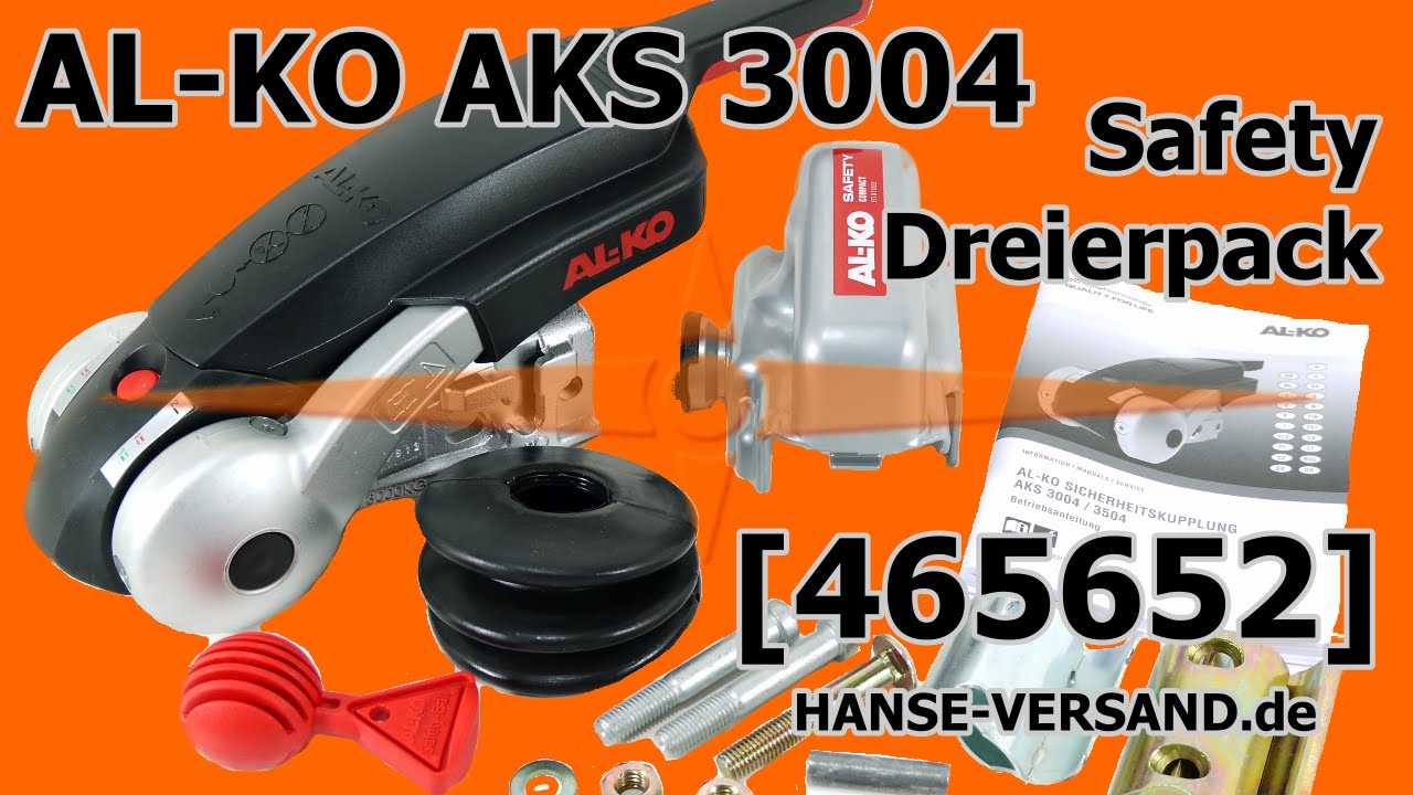 ALKO AKS 3004 Safety-Dreierpack - Antischlingerkupplung [465652]