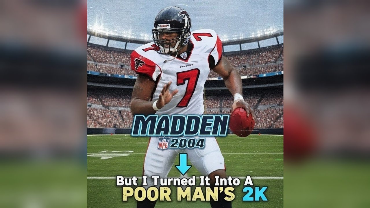 Madden 2004 переработана, чтобы играться как 2K Football.