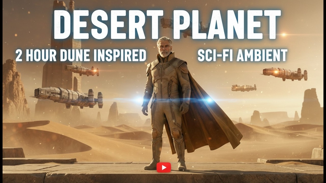 Planet: 2 Hour Dune Inspired Sci-Fi Ambient 🏜️