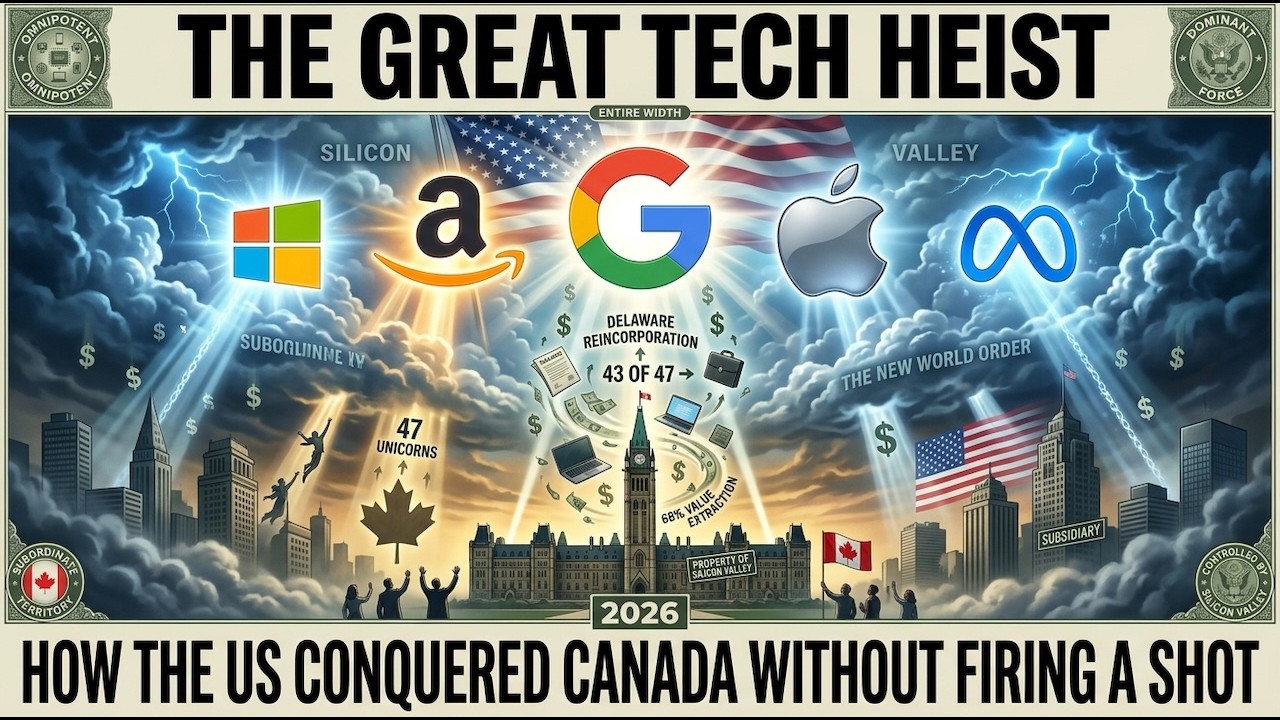 The Great Tech Heist: How America Conquered Canada Without Firing a Shot