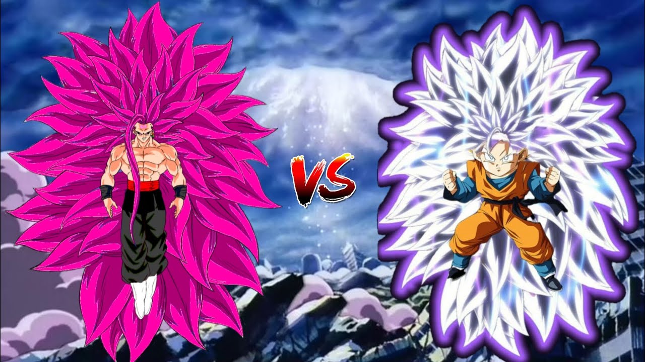 Who is Stronger Goku black Vs Goten all forms to infinity 