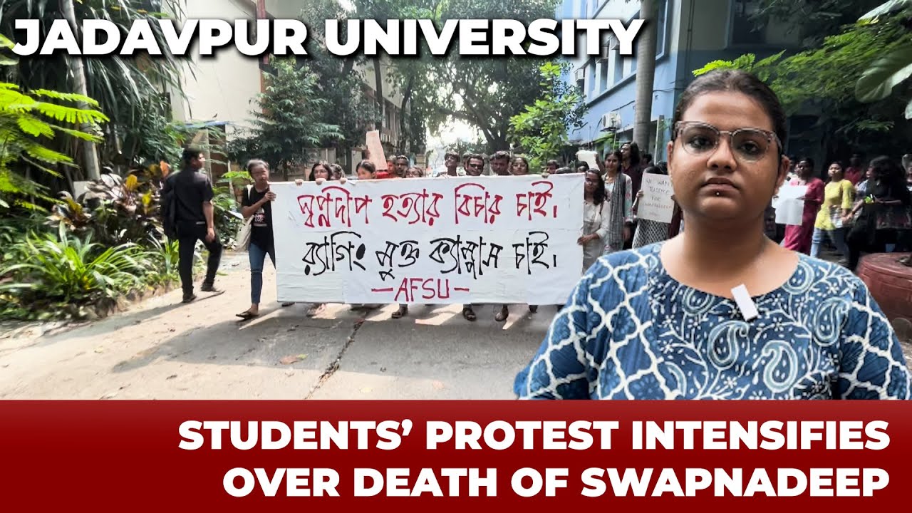Cry for justice floods Jadavpur University, students’ protest intensifies | NTT