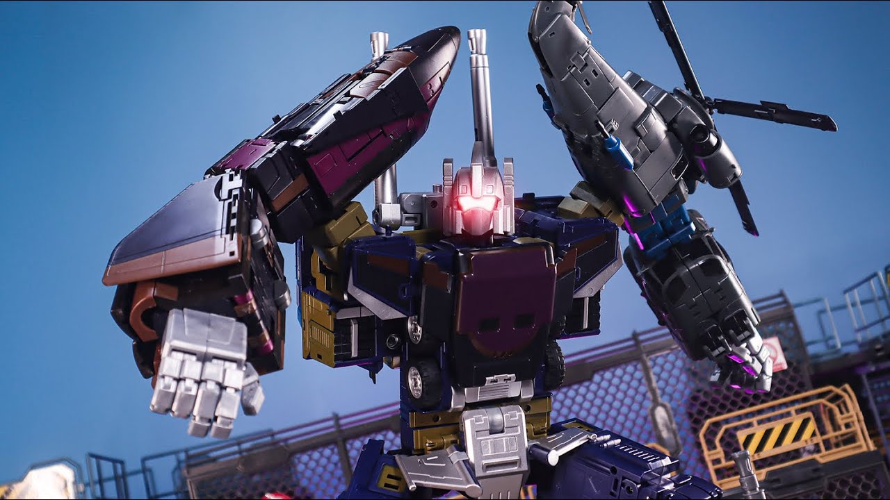 We are the Smooth Criminal！Bruticus lets go！Transformers stop motion.