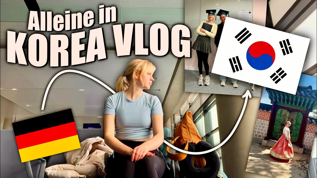 Alleine in Korea - So war meine 6 Wöchige Sprachreise! || Vlog