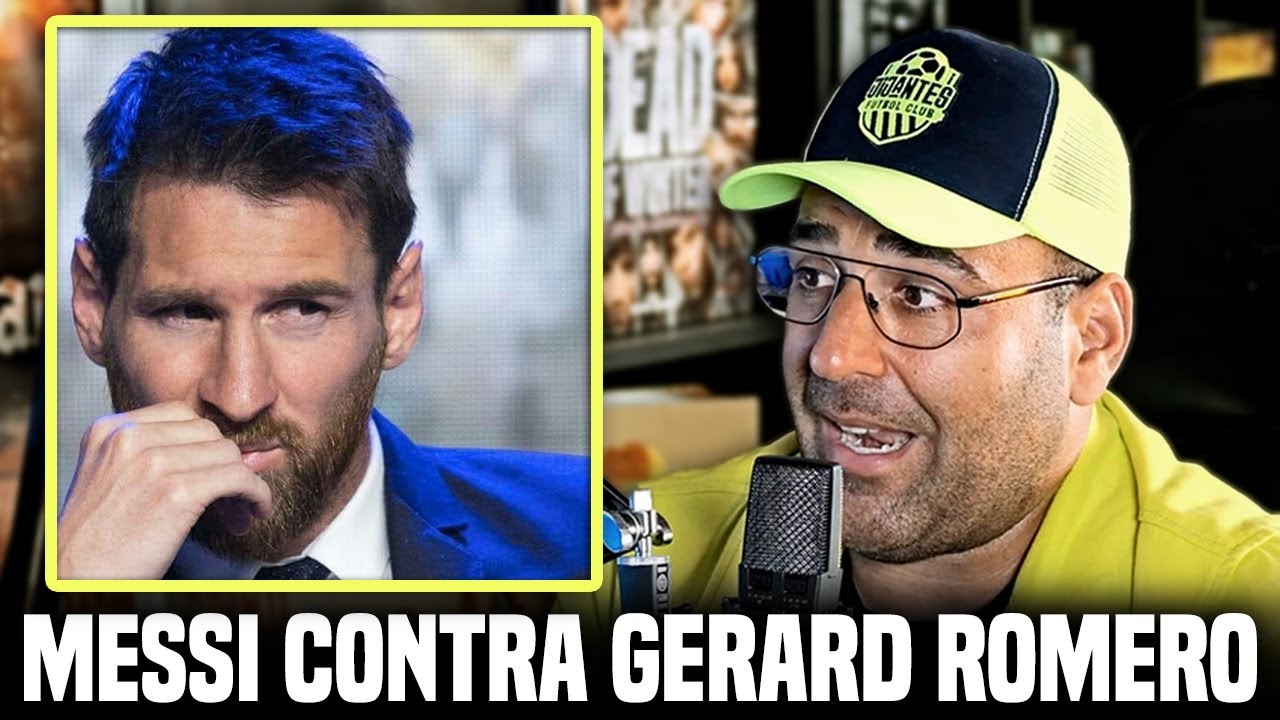 El enfado de MESSI con GERARD ROMERO - &Eacute;l mismo explica qu&eacute; paso entre ellos dos y su (no)fichaje