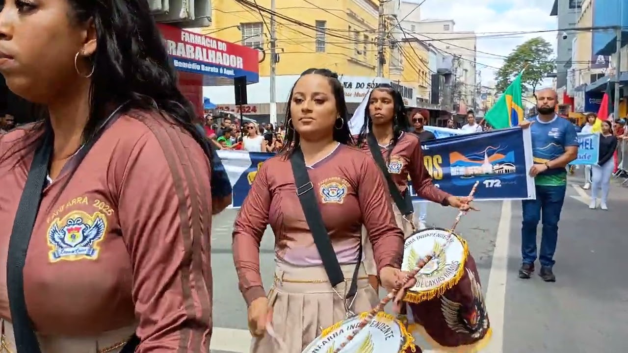 FANFARRA DUQUE DE CAXIAS, FICANDO EM SEGUNDO LUGAR NO DESFILE EM 7 de setembro de 2025
