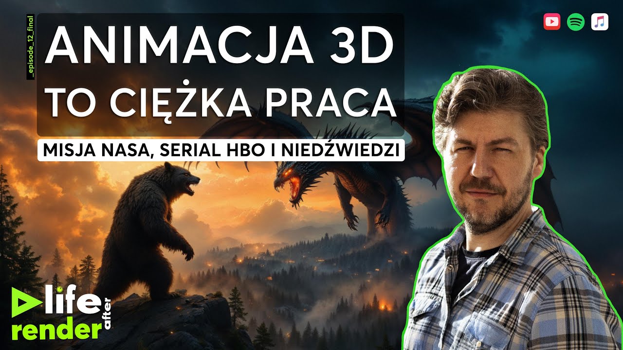 Jak naprawdę poczuć postać? Animacja 3D | NASA, Marvel, HBO | Robert Zjawiński | LifeAfterRender #12