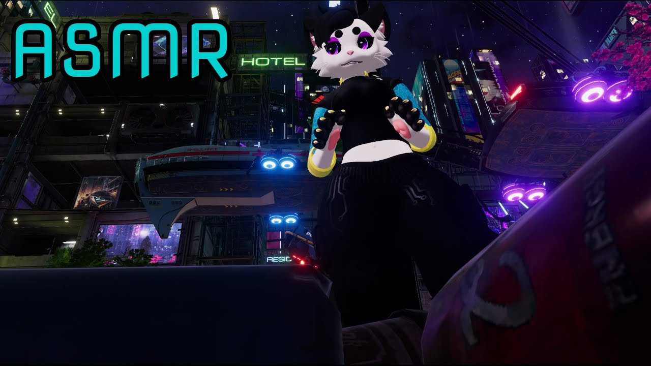 Cyberpunk Ragna Rescues and Hypnotizes You (Furry, ASMR, Macro/Micro, Roleplay, Hypnosis)