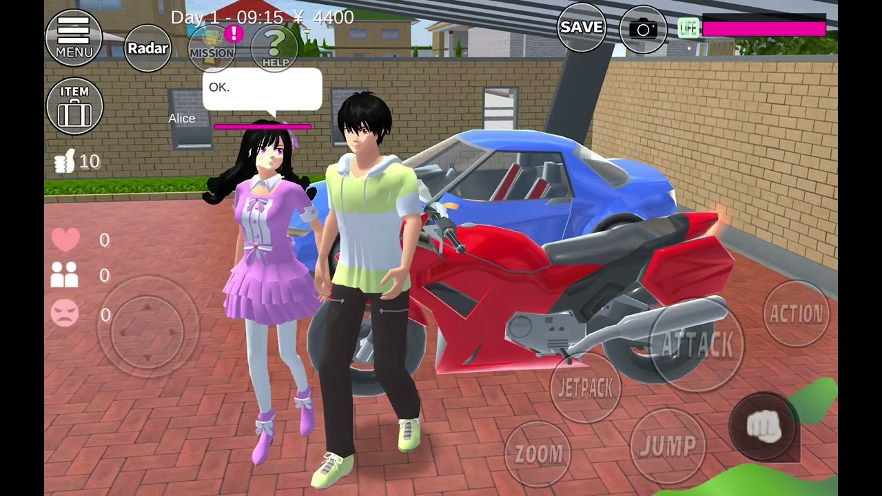 Alice laper di anterin sama Reza aah soswit