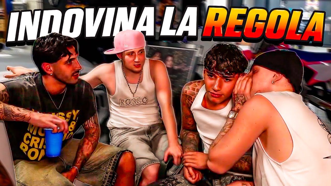 INDOVINA LA REGOLA con ICY SUBZERO,GIOVANNI BONACCINI,THOMAS & MATTEO ROCCA!