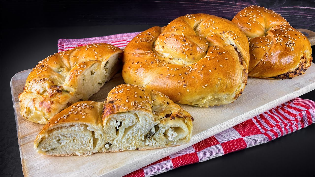 Moldawische Plăcinte – Herzhafte Käseschnecken aus Hefeteig wie bei Mama