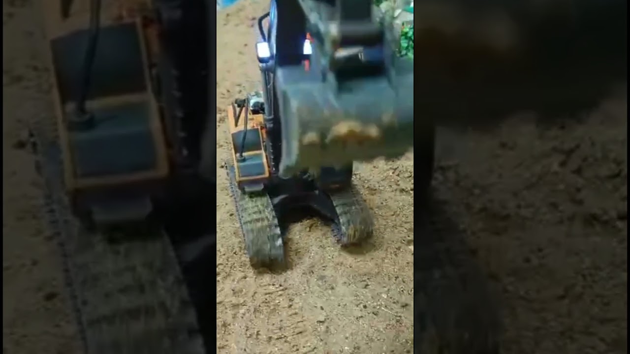 Slow Rc Excavator Yigong 