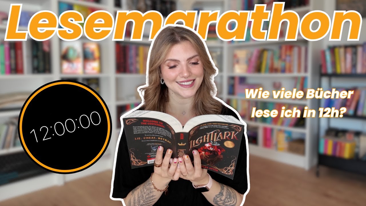 Ich lese für 12 Stunden ⏰📚 Zwischen Hassliebe und Highlights | Reading Vlog