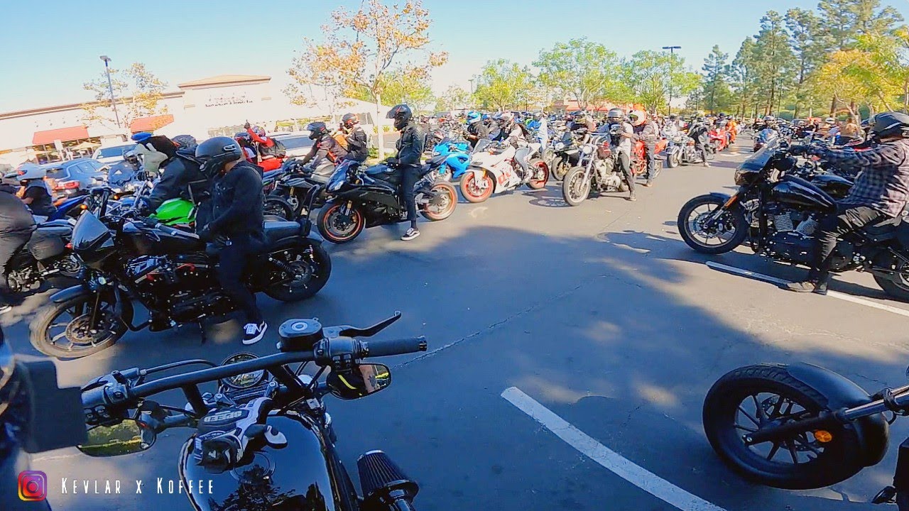 Rode my Harley to a HUGE HALLOWEEN Ride | Hosted by SocalBikerChicks and CaliBikeNights