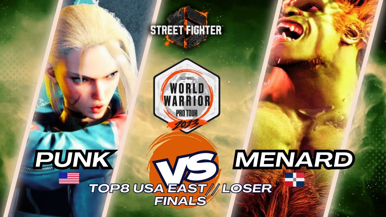 CPT WW USA EAST SF6. Final round ➤Punk (Cammy) VS Menard (Blanka)-  Loser Finals