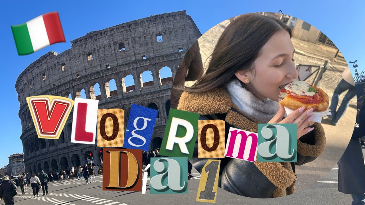VIAJE A ROMA DÍA 1 | MI PRIMER VLOG