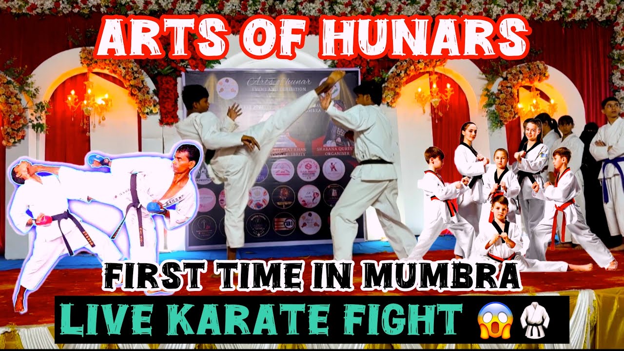 🥋😱BACCHON KI LIVE KARATE FIGHTS 😱😱| FULL ACTION |ARTS OF HUNARS EVENT PART 3 