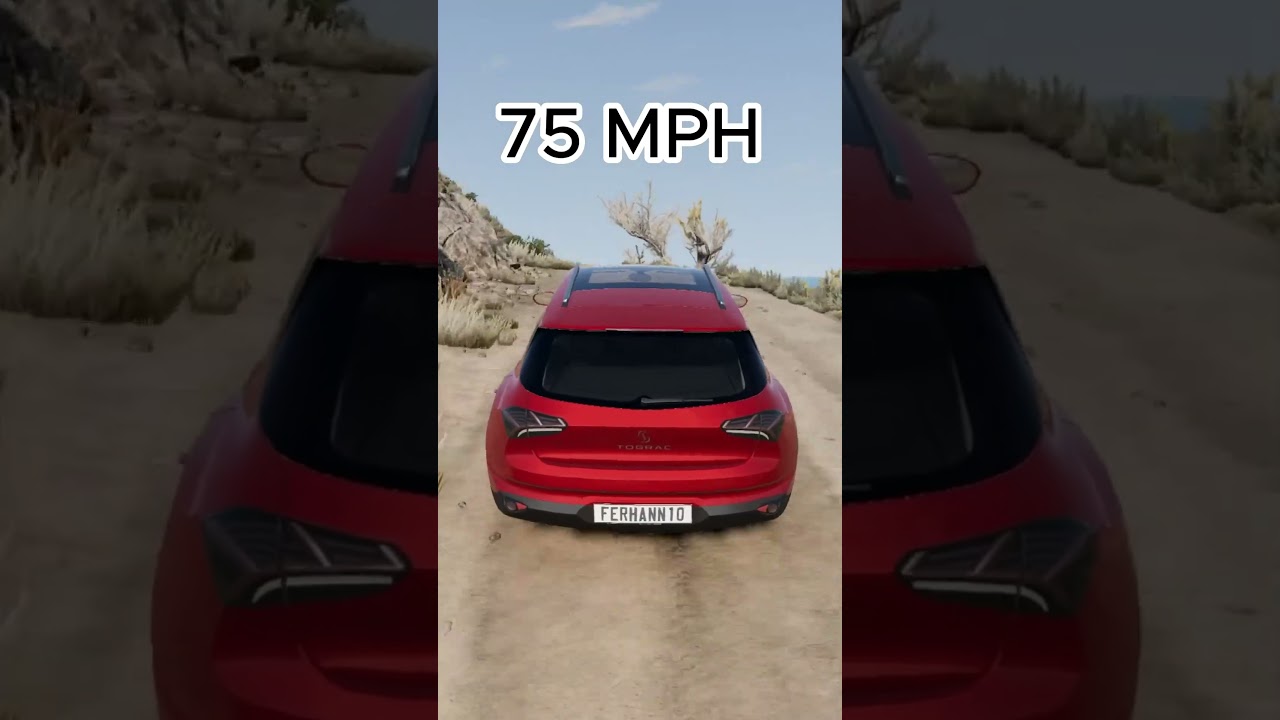 How do cars fly off the ramp ?