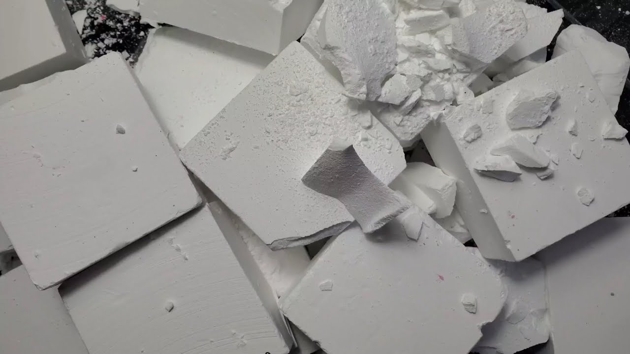 BOMBASTIC 💣 MEGA MASS CRUSH Exremely Soft Gym Chalk Blocks Crush Compilation 