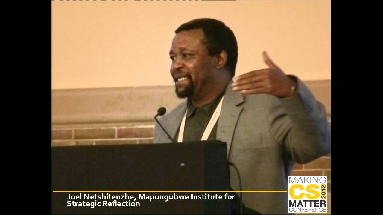 Joel Netshitenzhe - Part 1 - The role of business in development