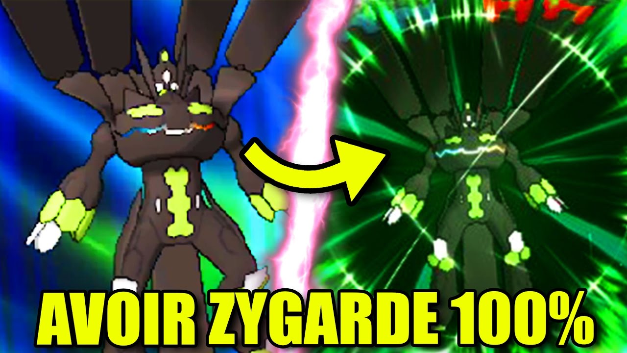 COMMENT AVOIR ZYGARDE 100% DANS POKEMON SOLEIL ET LUNE !?