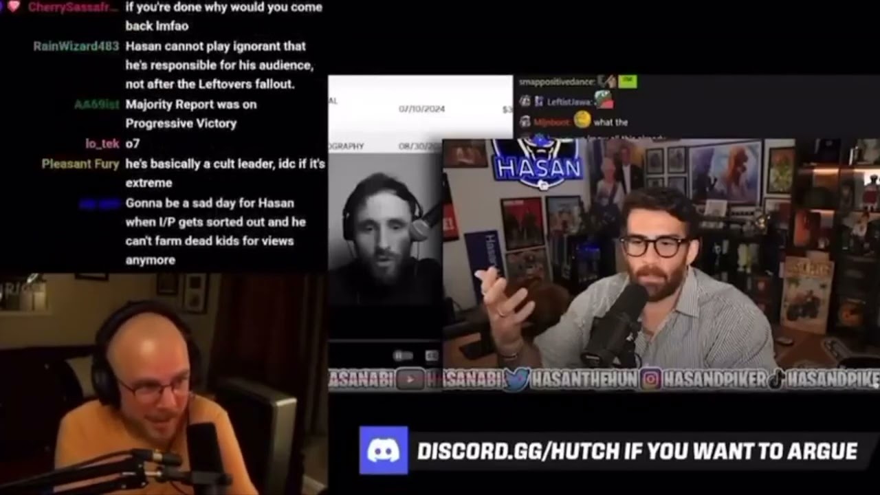 Hutch reported Hasan for egregious violation of Twitch ToS