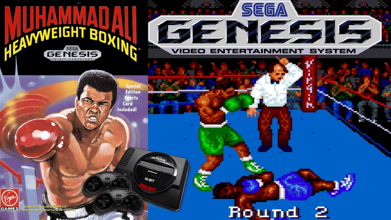 Muhammad Ali Heavyweight Boxing (1992) SEGA Genesis / SEGA MegaDrive Gameplay in HD～4K