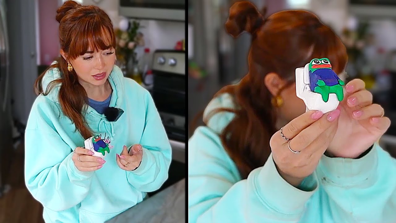 Maya shows off her CUTE crafts for her Etsy store