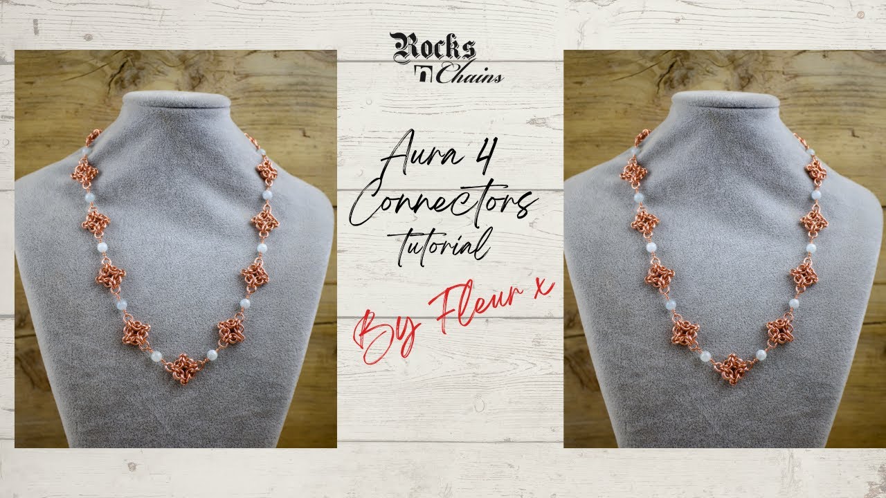 Chain Maille Weave Tutorial Aura 4 Units