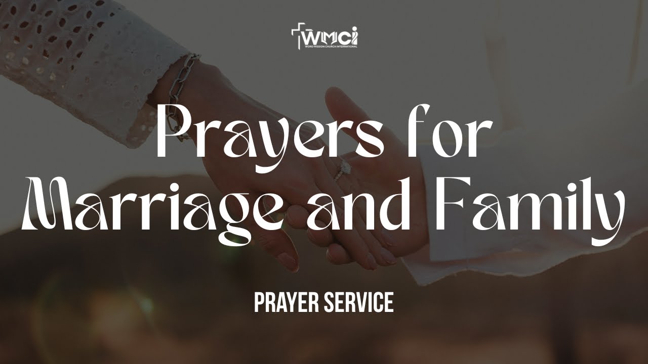 Prayers for Marriage and Family | Ps.  Paul Mensah Woode