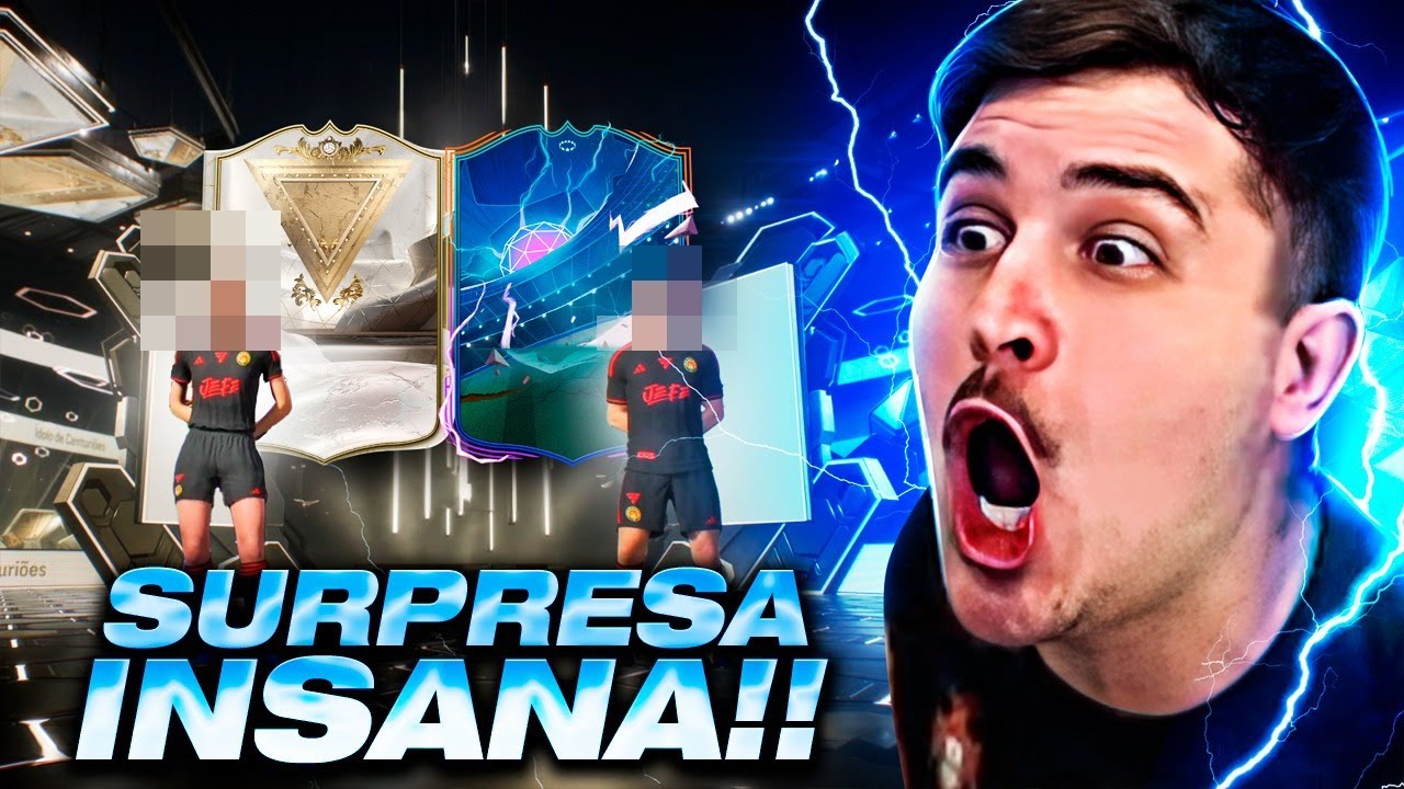 TIREI O MEU 1º ICON CENTURIÃO DO FC 24 E HERO INACREDITÁVEL!!