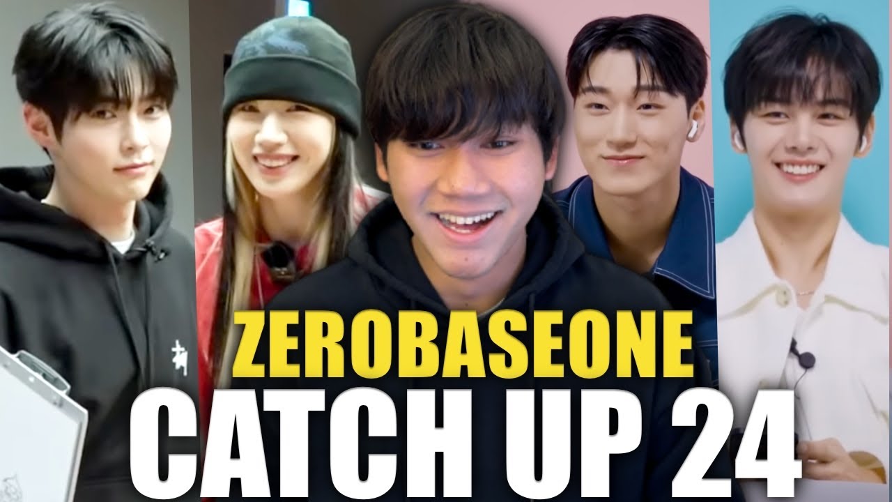 [REACTION] HANBIN with BADA LEE & GYUVIN with ATEEZ SAN // ZB1 CATCH UP 24