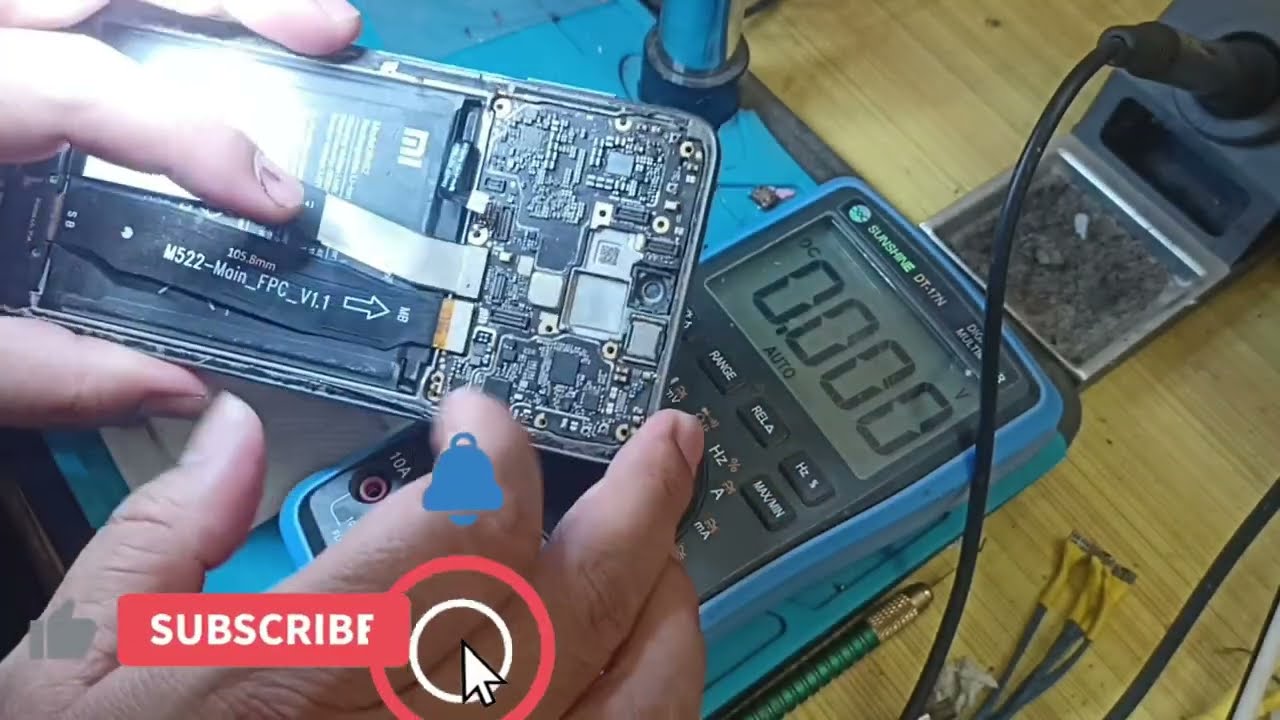 redmi note 9 scrap board repair complete solution