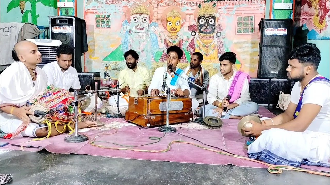 Hare Krishna Mahamantra Nam Kirtan ||Babaji Shri Radhacharan Das || Rinkuraj Khuntia & Group