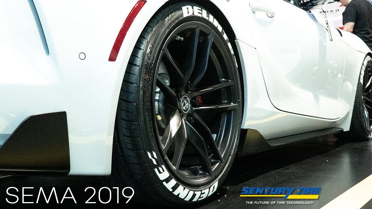 2019 SEMA - Sentury Tires, Delinte Tires, Landsail Tires, GroundSpeed Tires, and Pantera Tires.