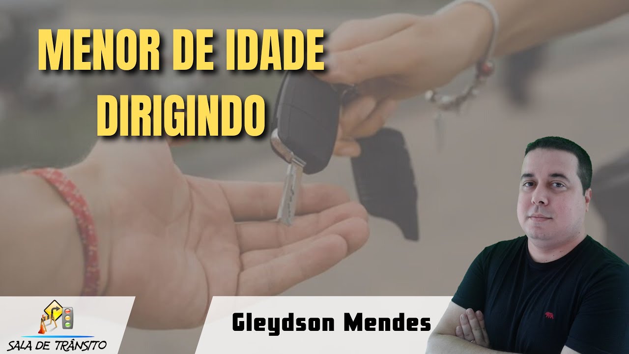 Menor de idade dirigindo